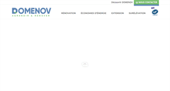 Desktop Screenshot of domenov.fr